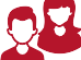 Icon von Zwei Personen