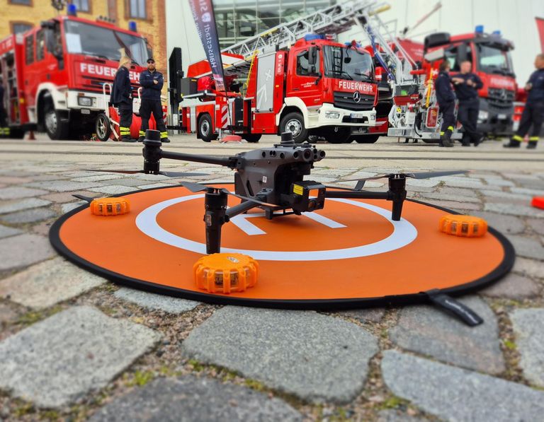 Drohne im Einsatz: Neue Wege der Warntechnologie